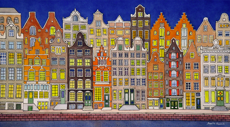 "Amsterdam Canal Houses" sold