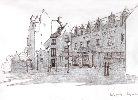 Ballygally Castle, Northern Ireland - not for sale