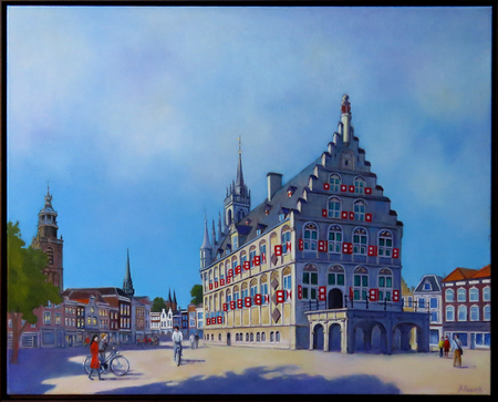 "City Hall, Gouda, Holland"