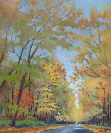 Country Road in Northern Ontario - Oil - 24x20