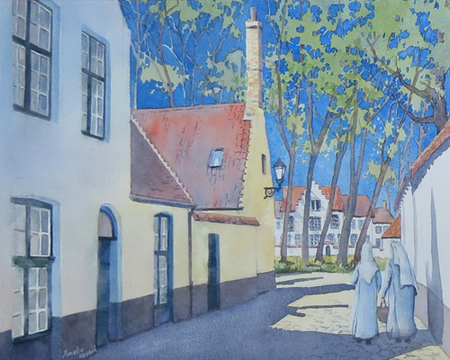 Near the Beguinage, Bruges