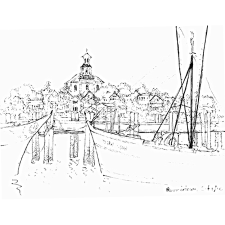 Province Town sketch