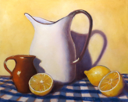 White Jug - oil